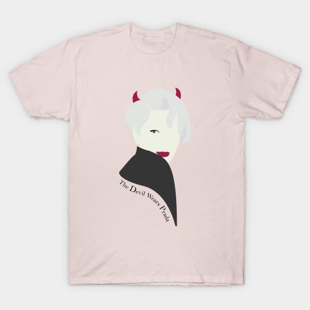 Miranda Priestly The Devil Wears Prada T-Shirt by GalleryArtField